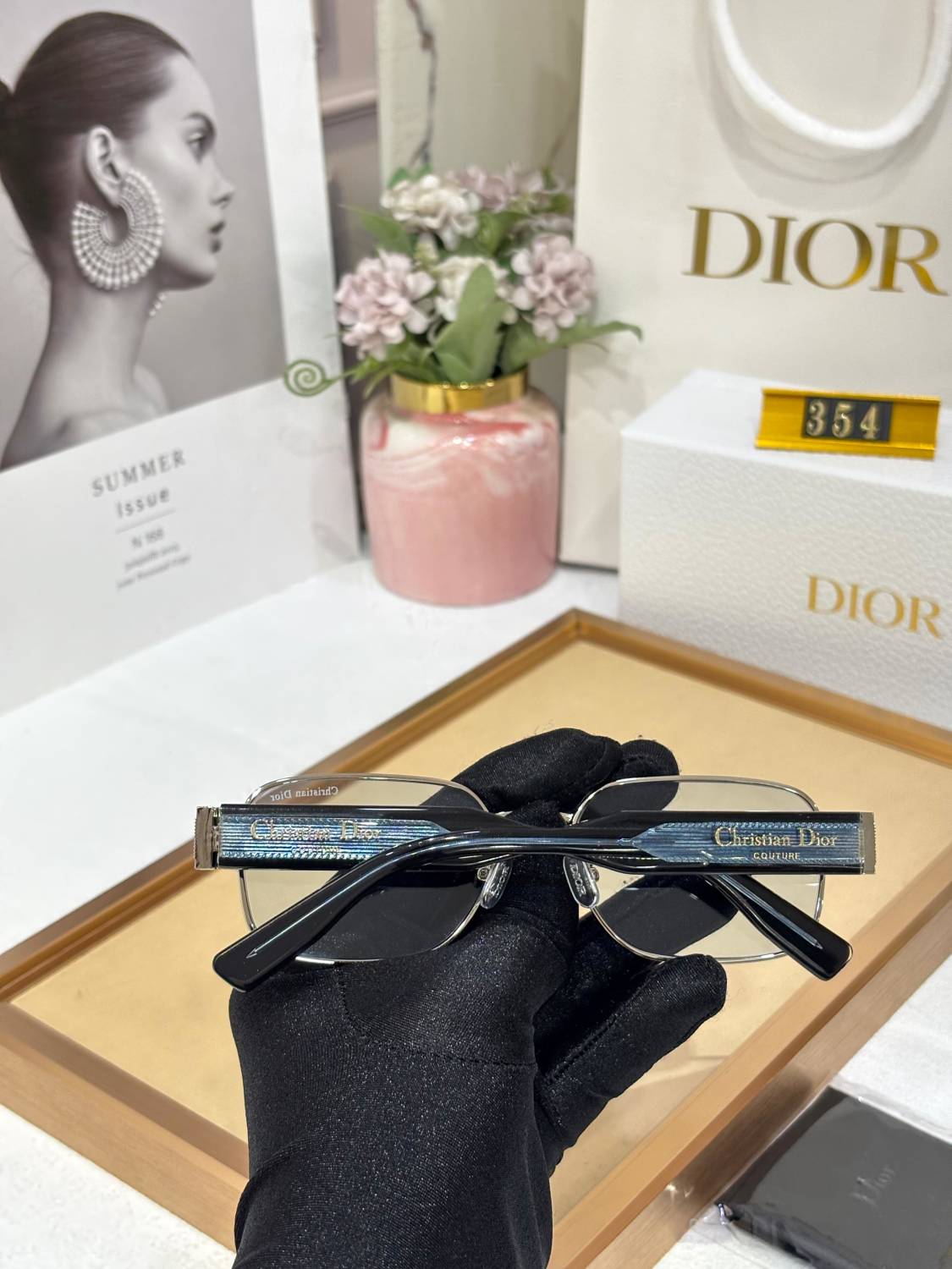 Dior Silver Luxury Premium Quality Sunglasses-2