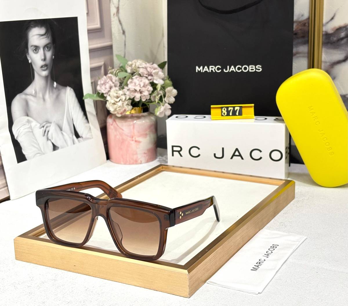 Marc Jacobs Brown Luxury Sunglasses-0