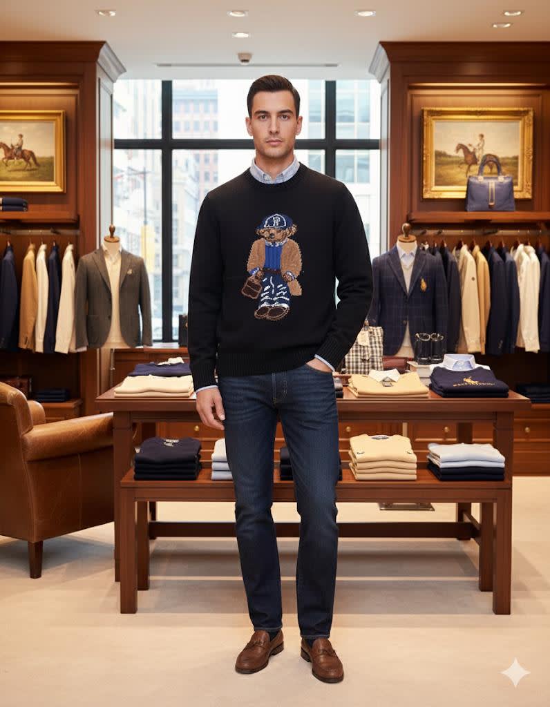 Ralph Lauren Black Premium Quality Sweatshirt-0