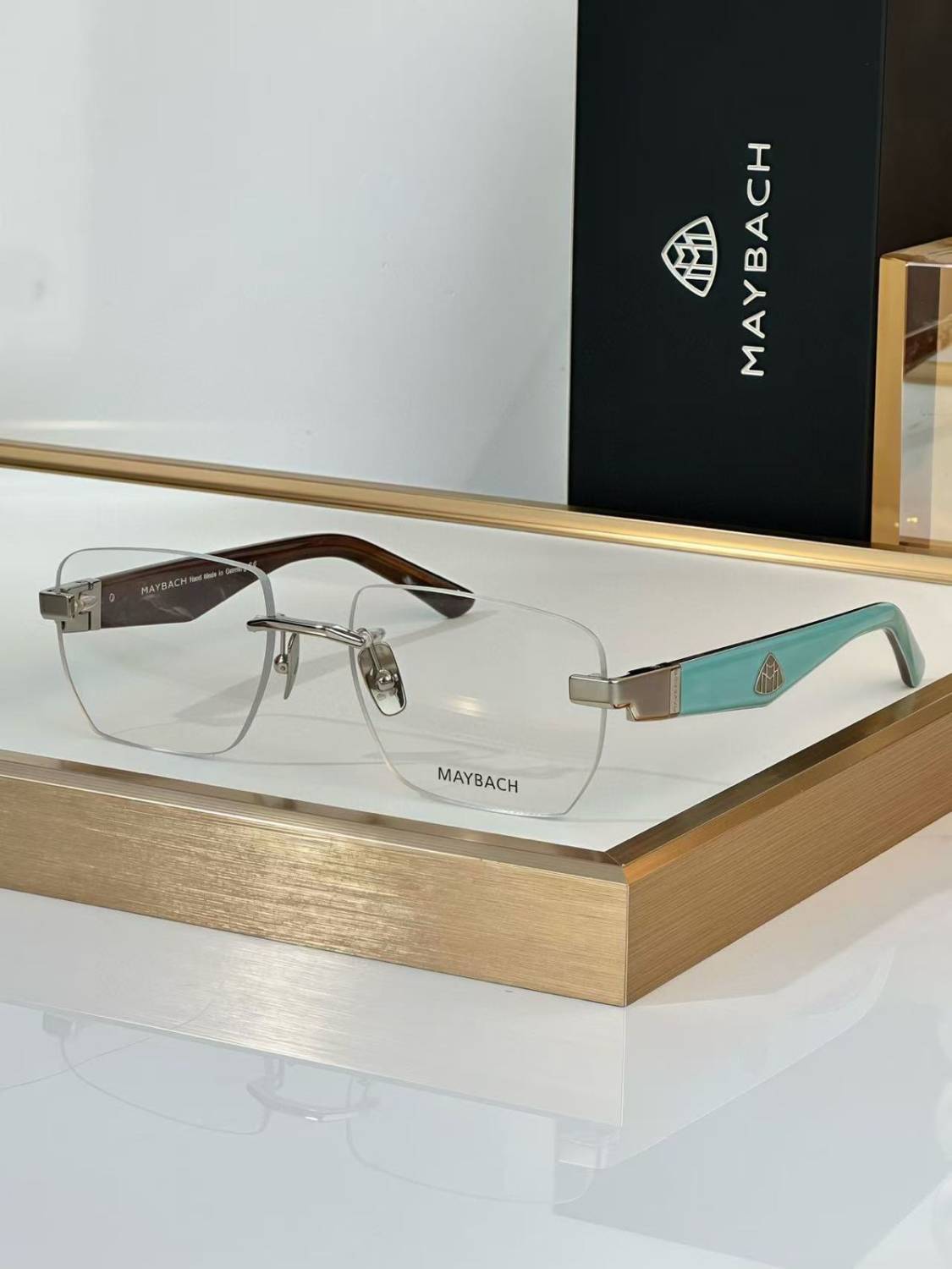 Maybach Sky blue Luxury Sunglasses-0