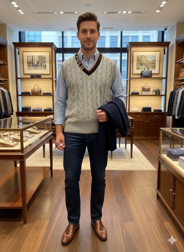 Ralph Lauren Grey Premium Quality Sweatshirt-1