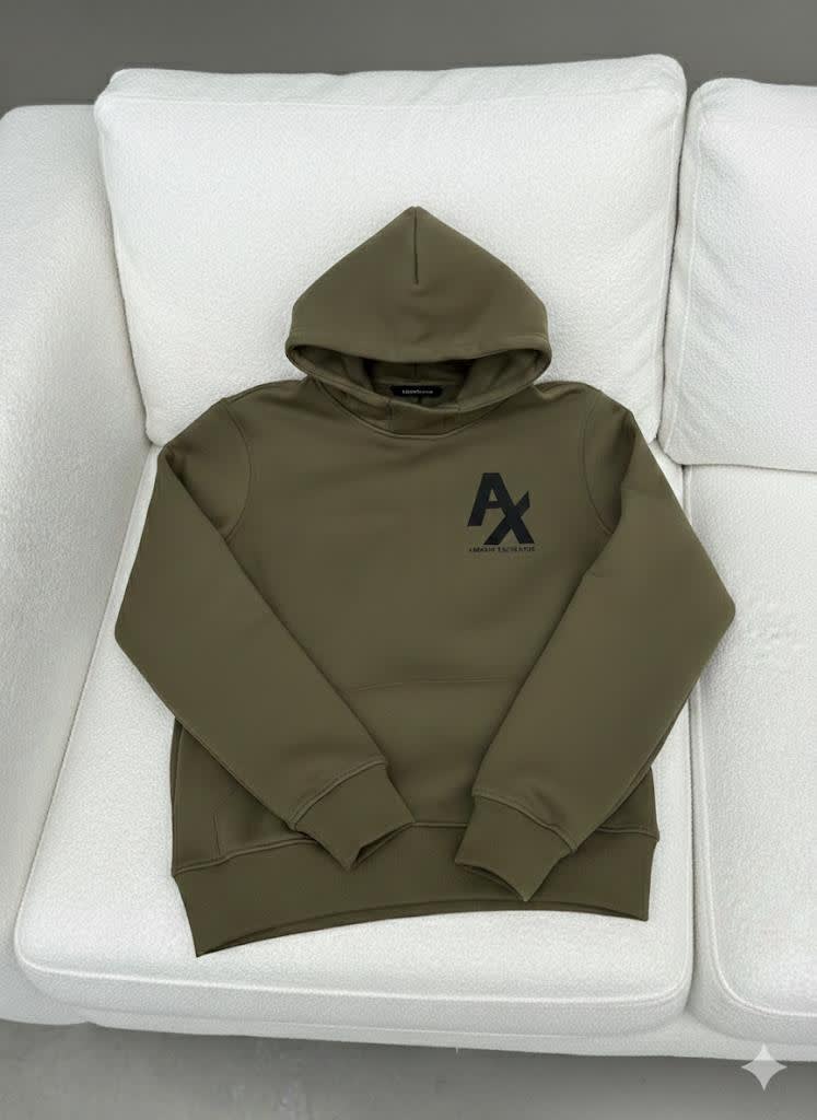 Armani Exchange Green Premium Quality Hoodie-1