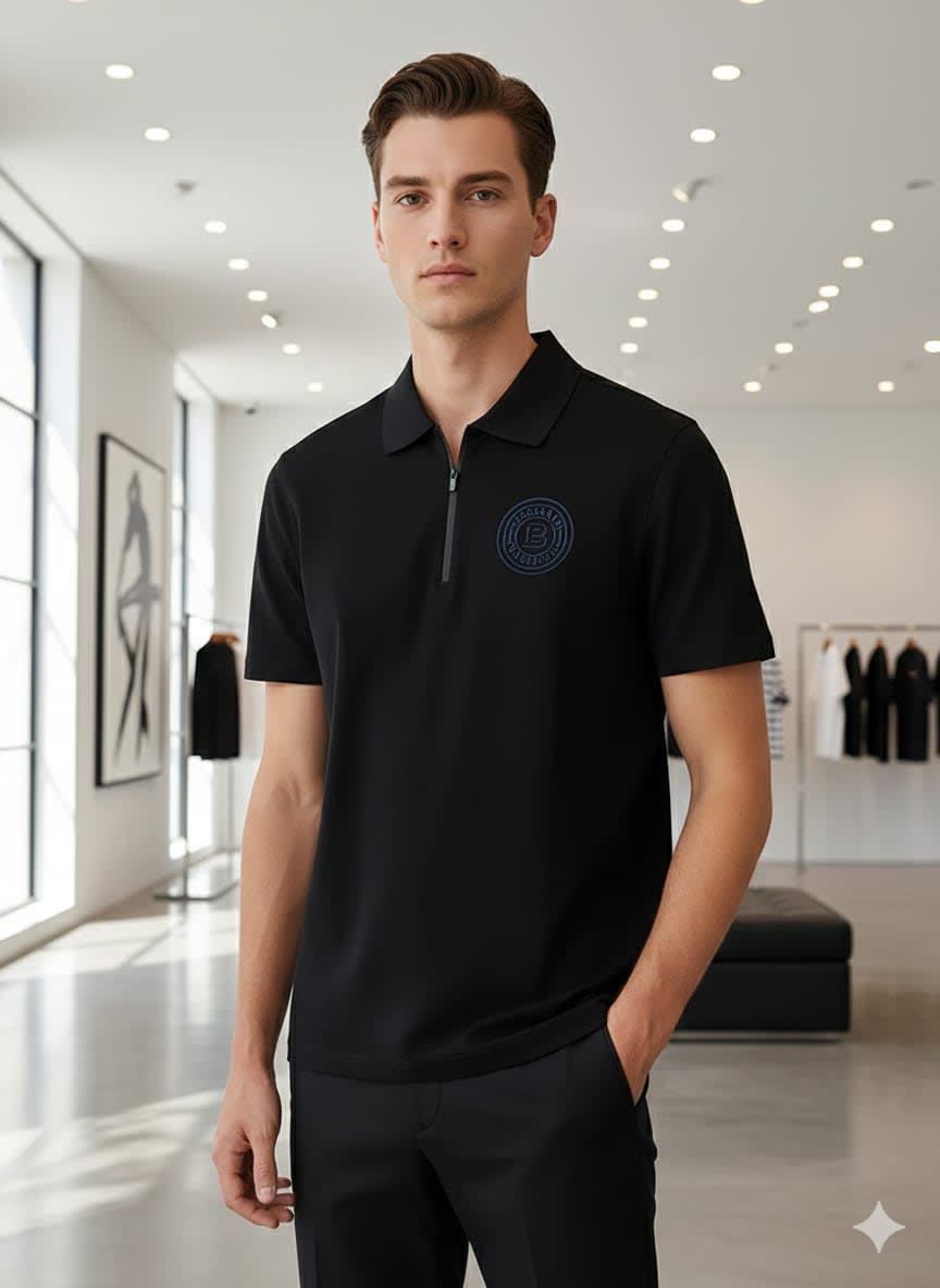 Balmain Black Premium Quality T-shirt-2