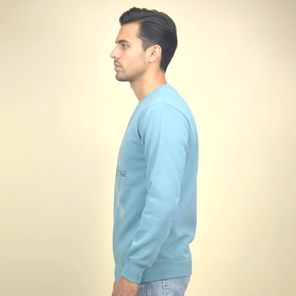 Armani Exchange Blue & Green Premium Quality Sweatshirt-2