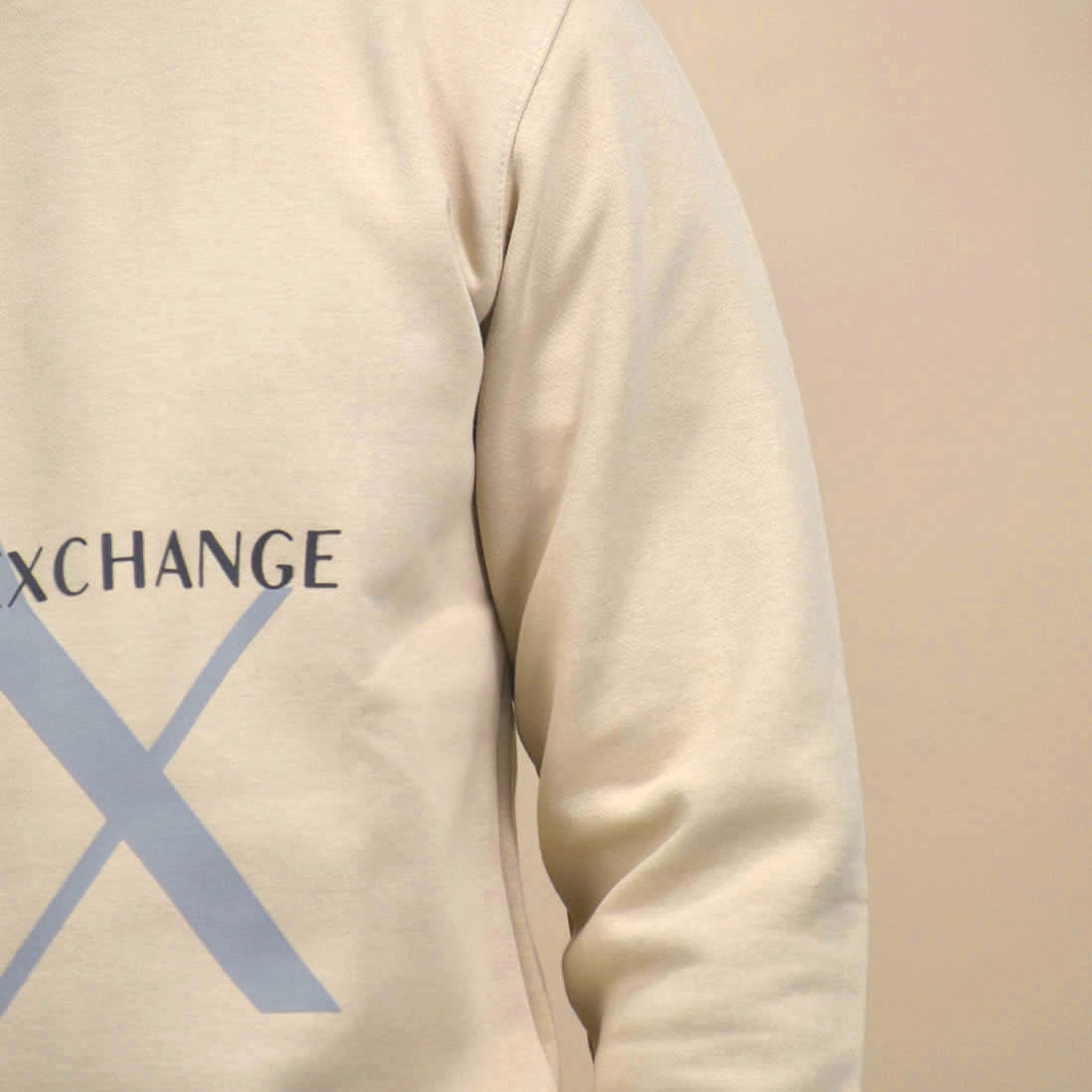 Armani Exchange Cream Premium Quality Sweatshirt-4