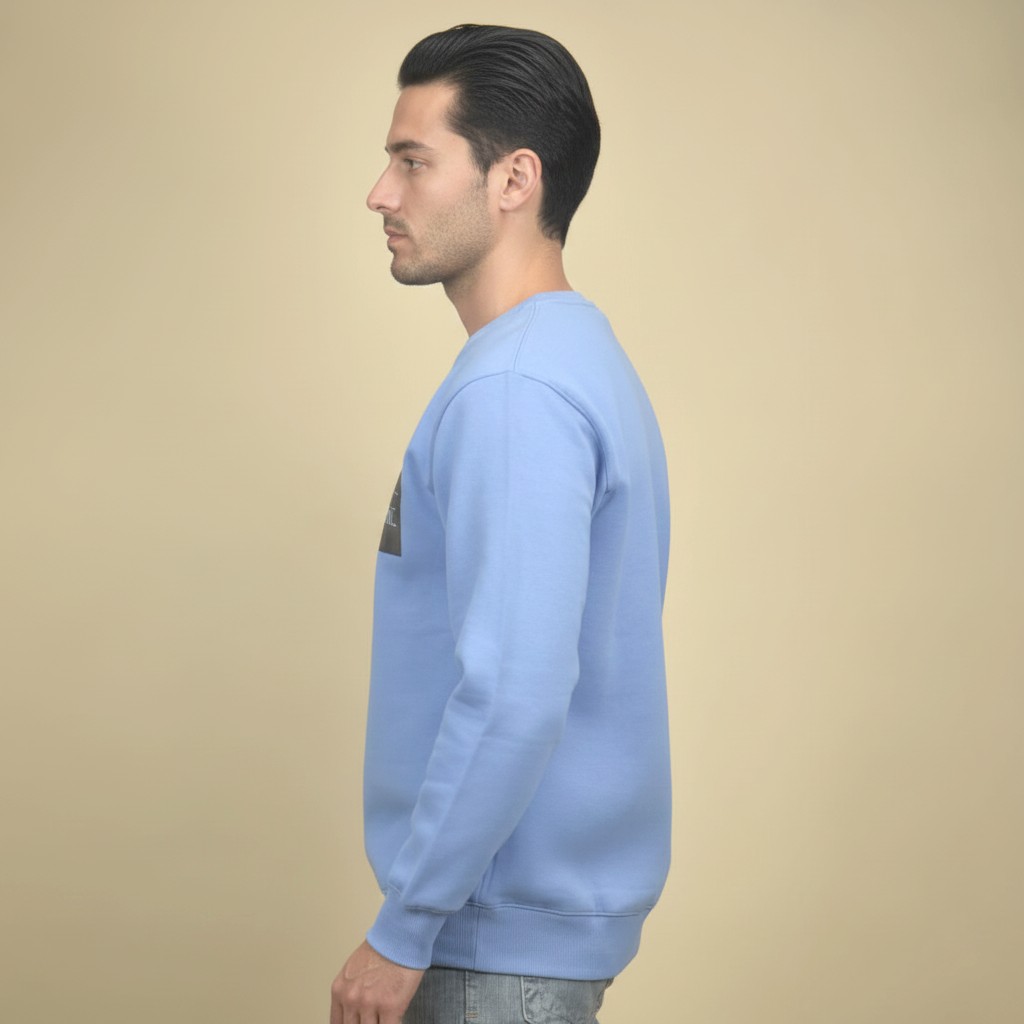 Armani Exchange Blue Premium Quality Sweatshirt-2