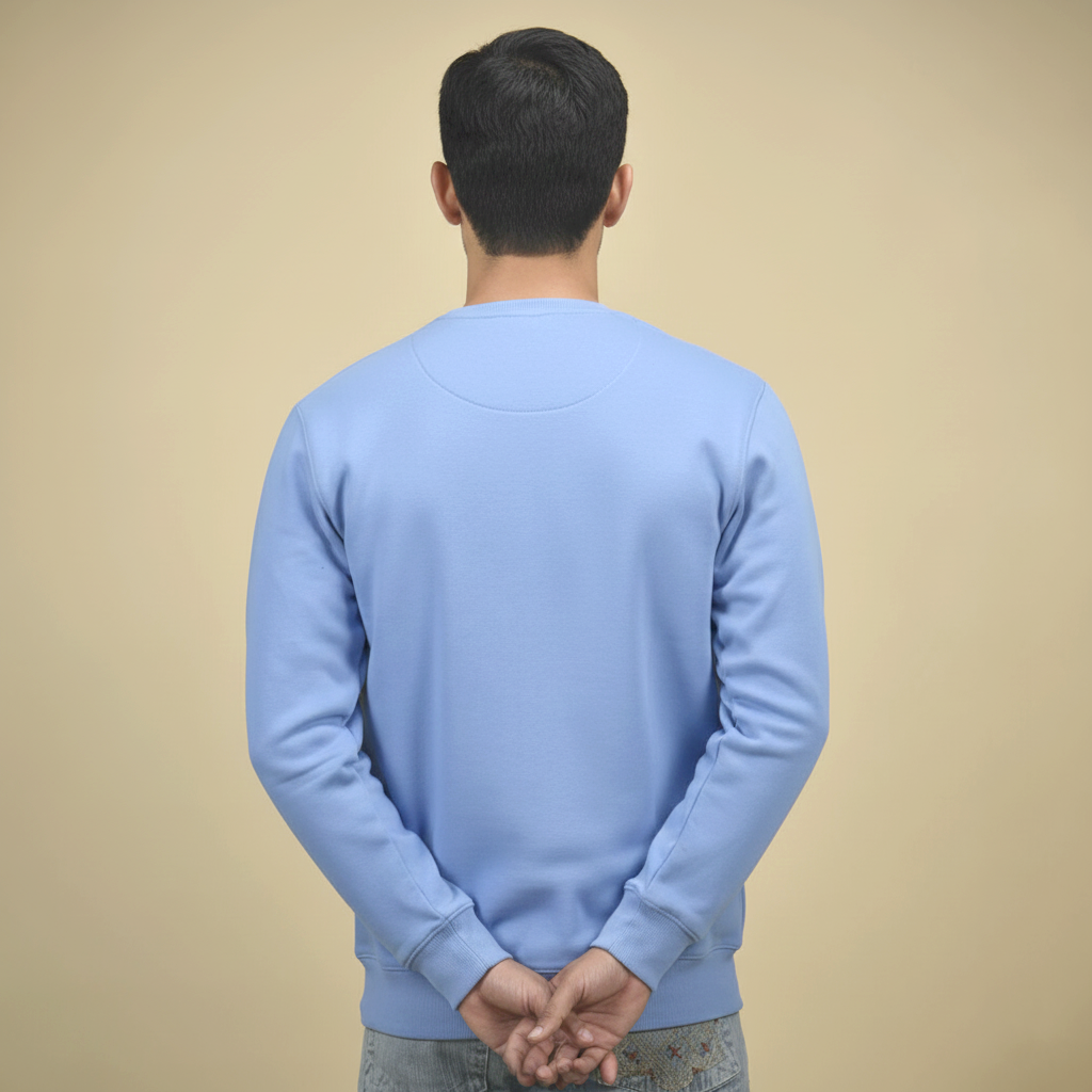 Armani Exchange Blue Premium Quality Sweatshirt-3