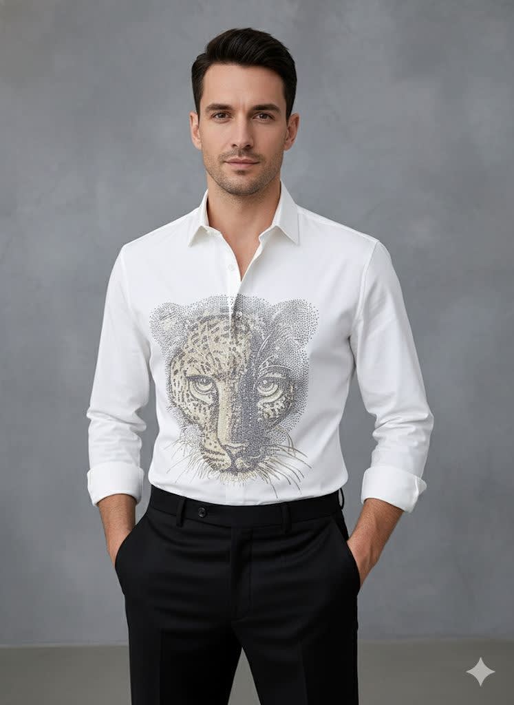 Dolce & Gabbana Japanese Stretch White Premium Shirt-0