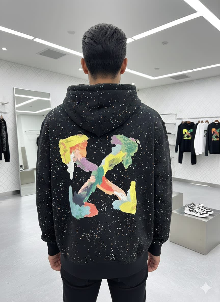 Off White Black Premium Quality Hoodie-1