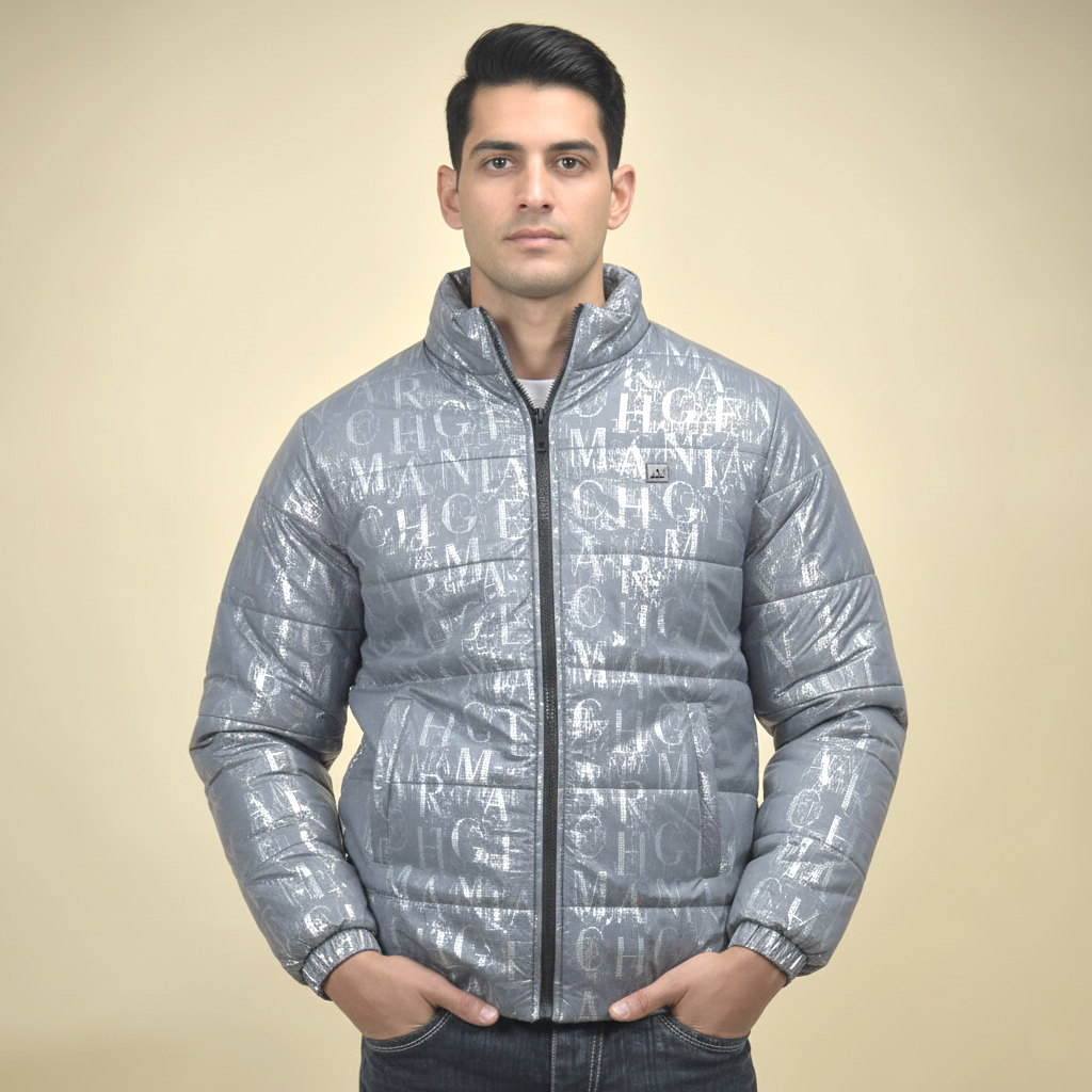 Armani Exchange Grey Premium Quality Jacket-1