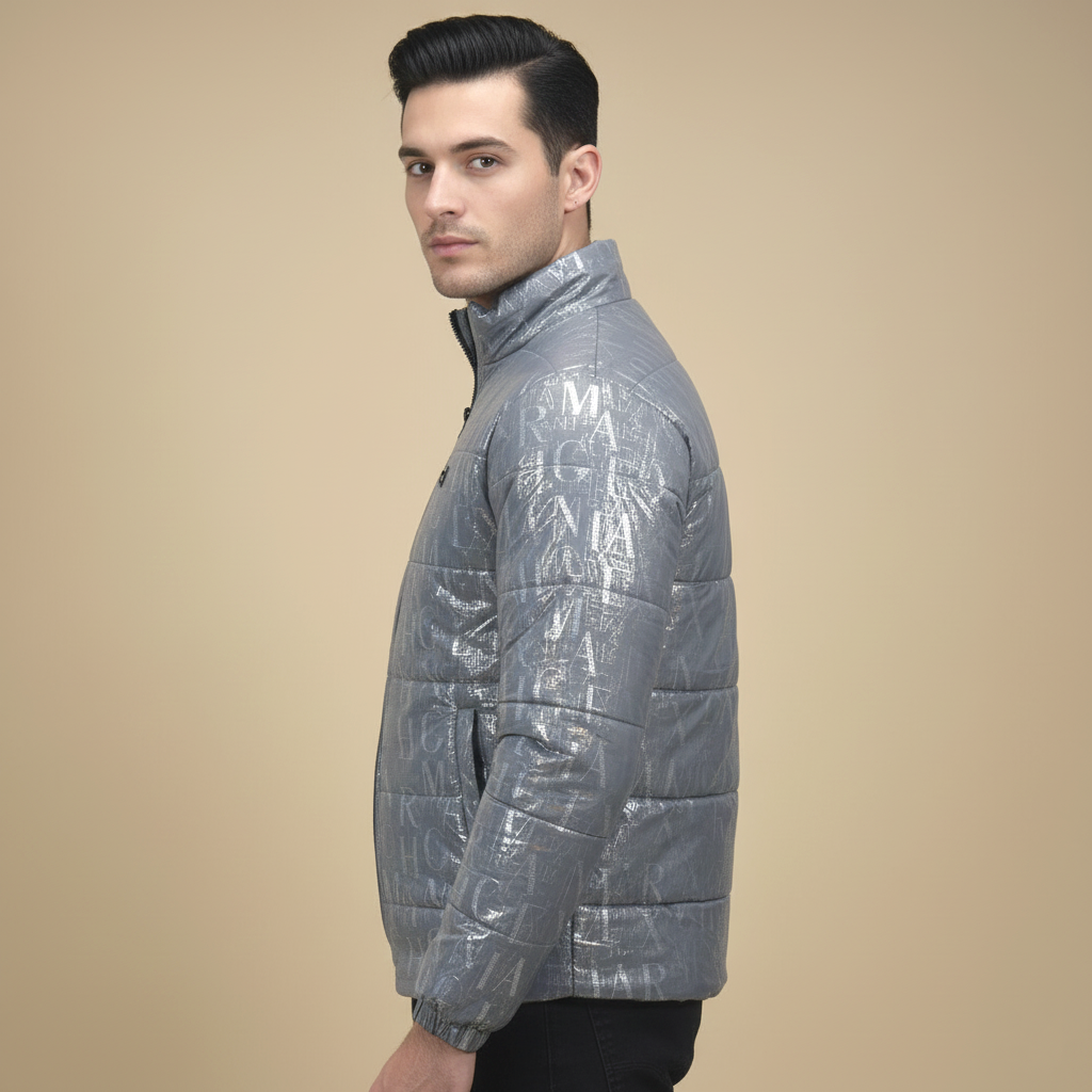 Armani Exchange Grey Premium Quality Jacket-2