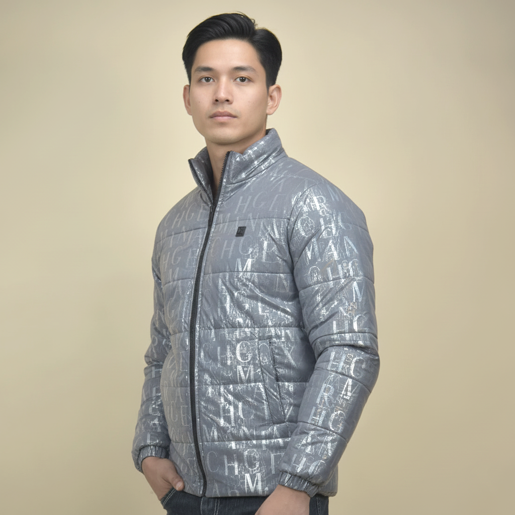 Armani Exchange Grey Premium Quality Jacket-0