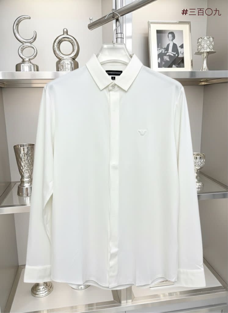 Armani Exchange White Premium Quality Cotton Shirt-0