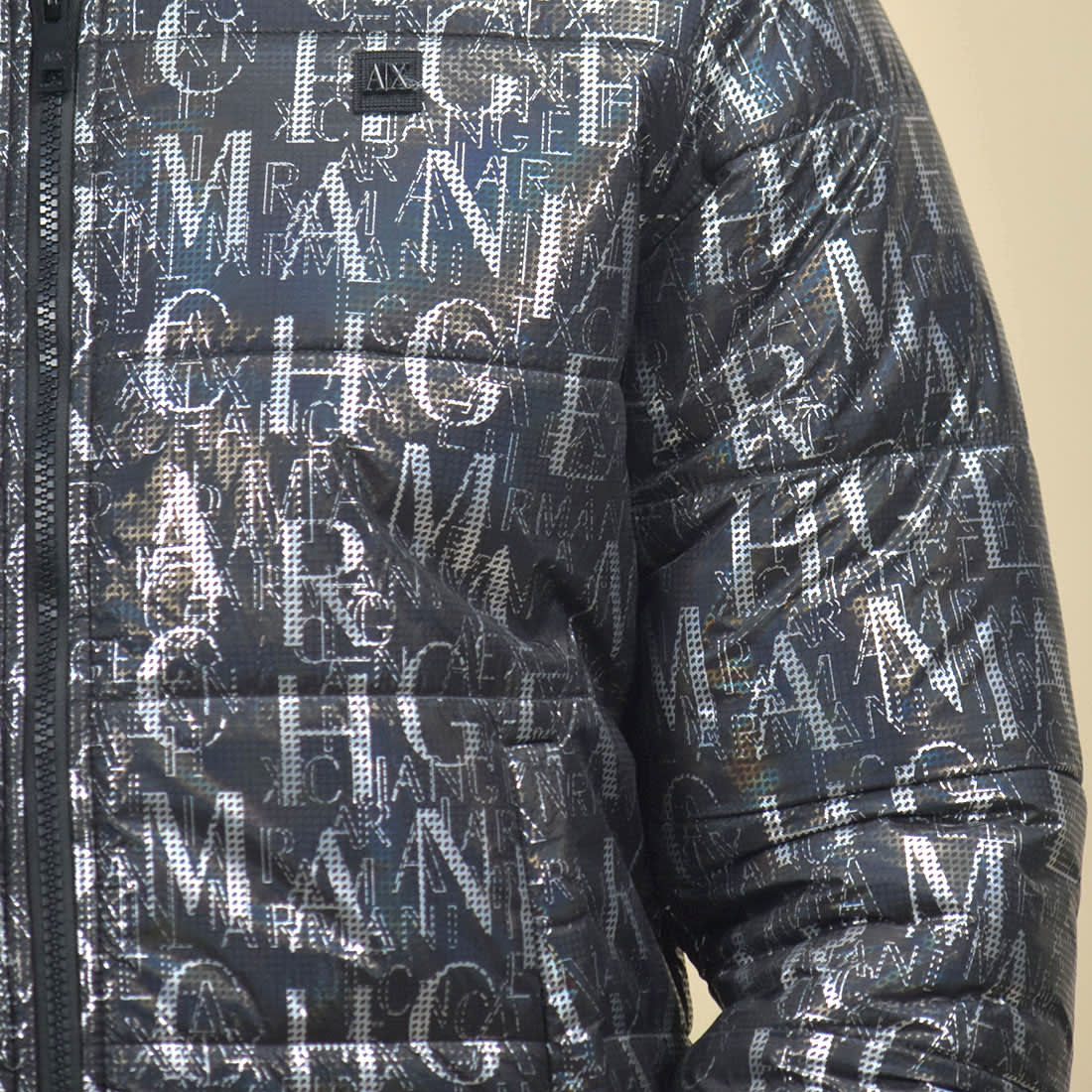 Armani Exchange Black Premium Quality Jacket-4