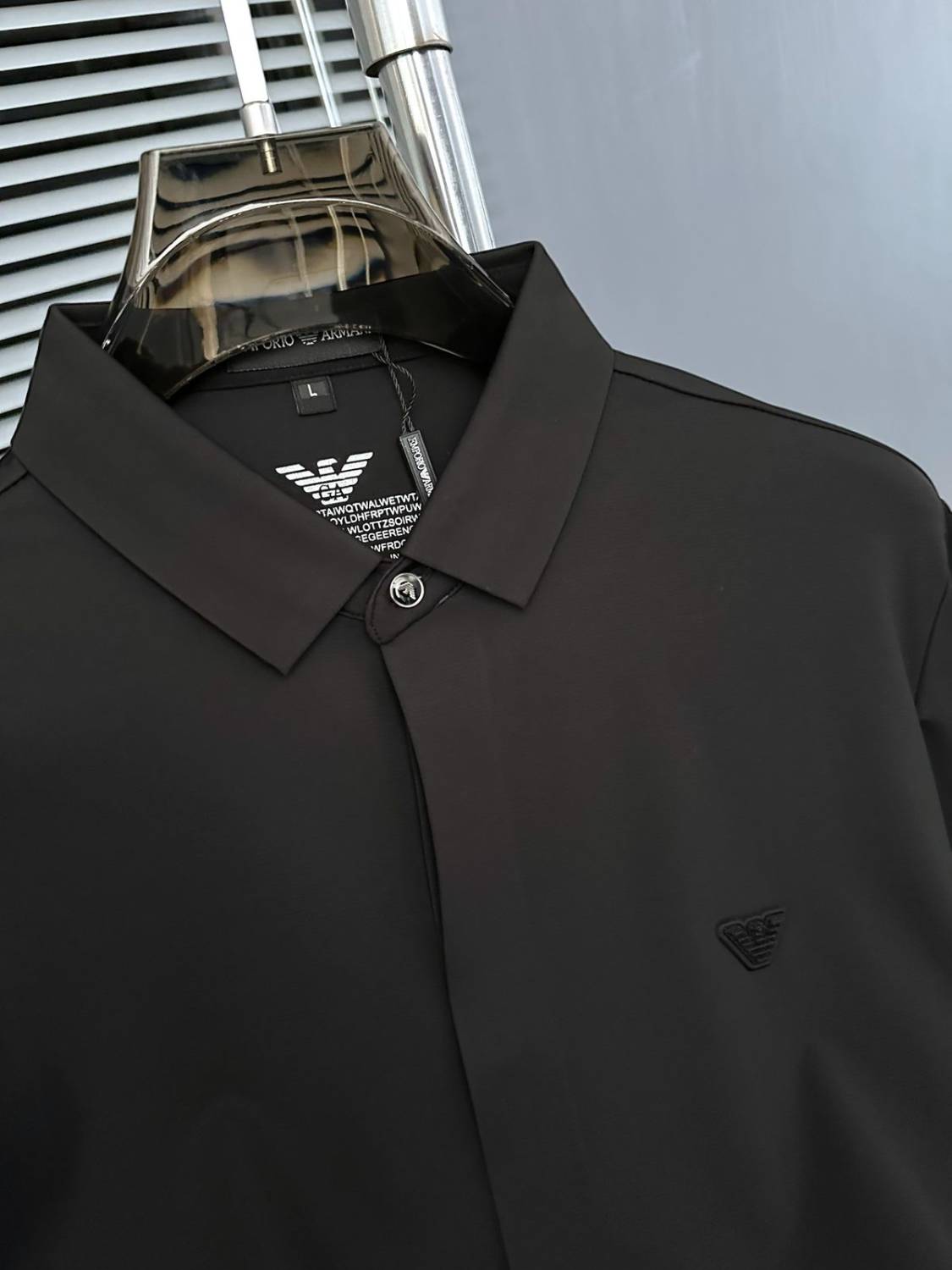 Armani Exchange Black Premium Quality Cotton Shirt-3