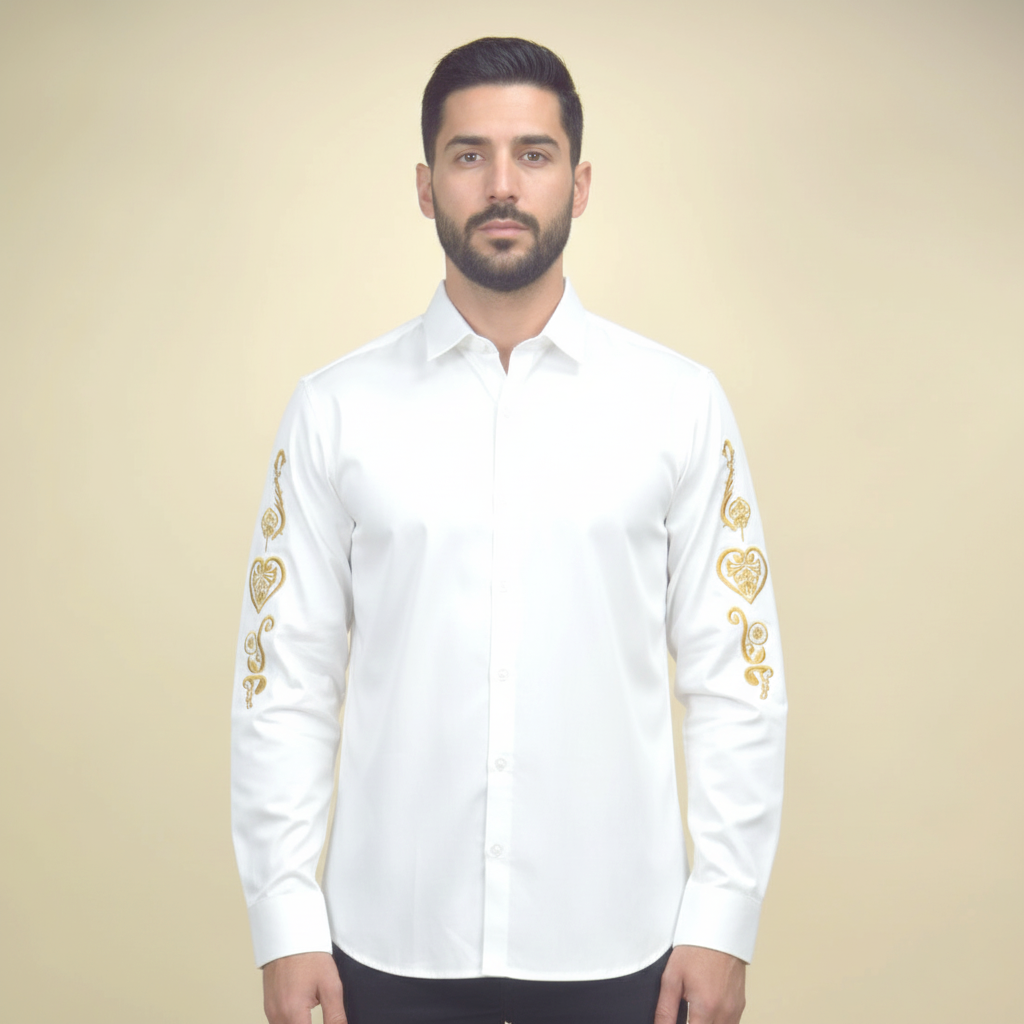 Versace White Premium Quality Shirt-1