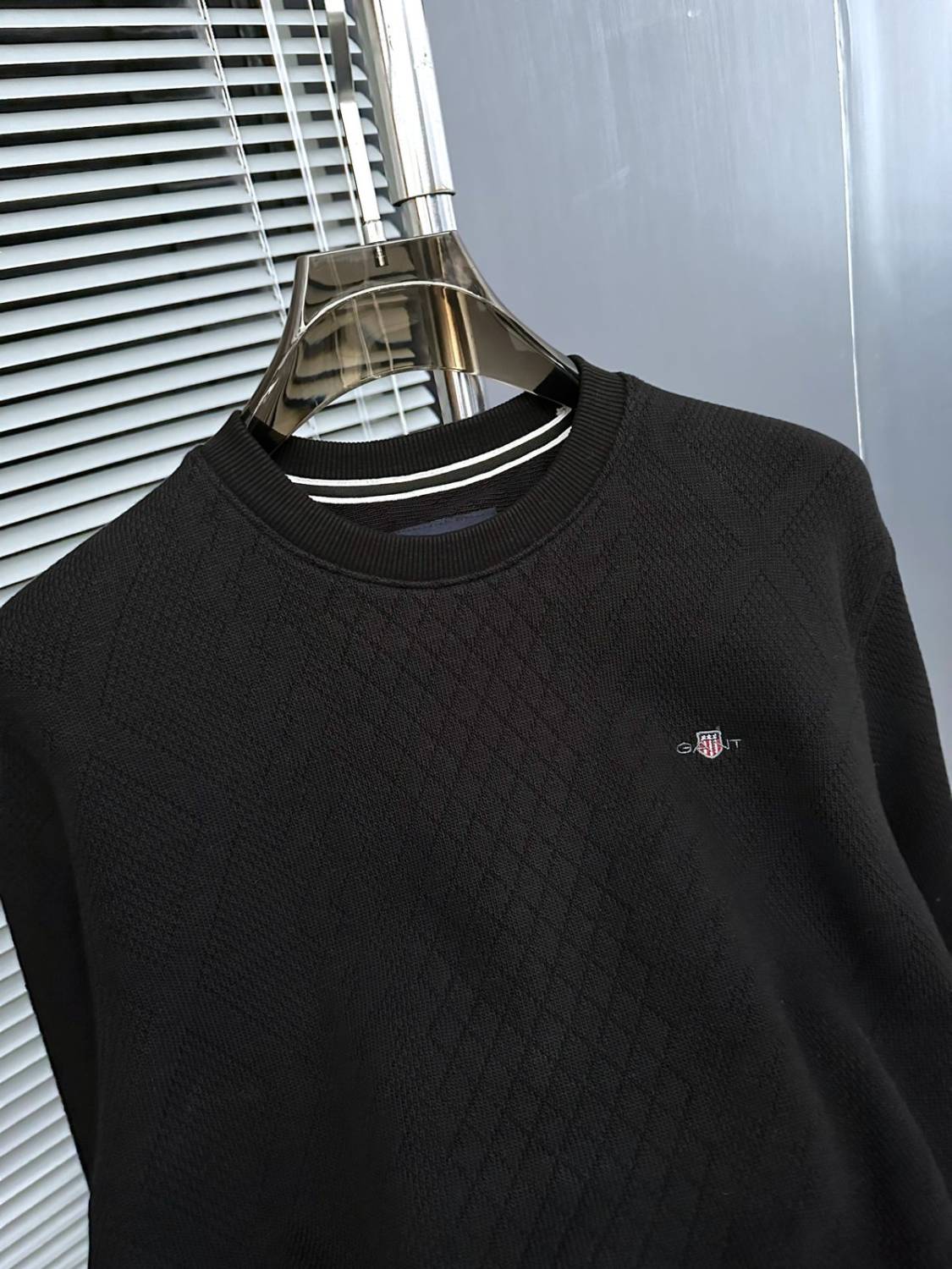 Gant Black Premium Quality Sherpa Sweatshirt-2