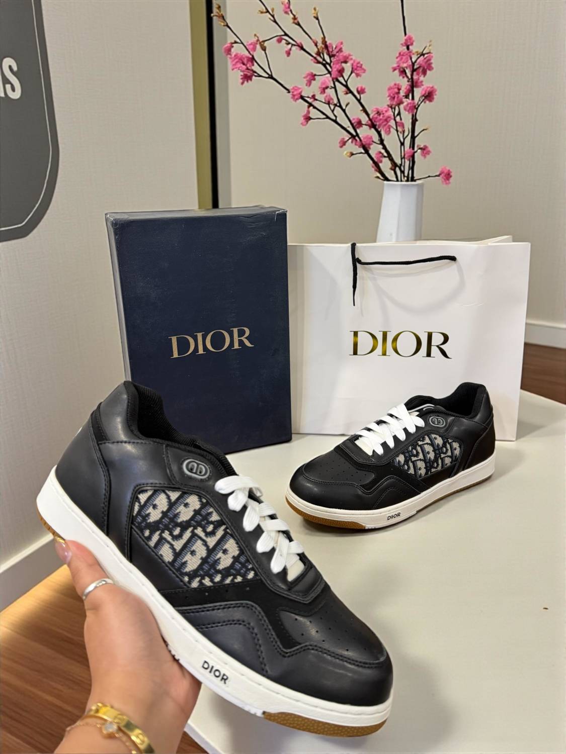 Dior Black Premium B27 Quality Sneaker-0