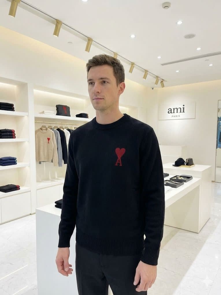 Ami Paris Black Premium Quality Luxury Sweatshirt-0