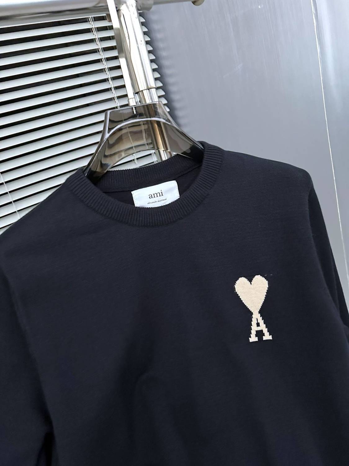 Ami Paris Blue Premium Quality Luxury Sweatshirt-2