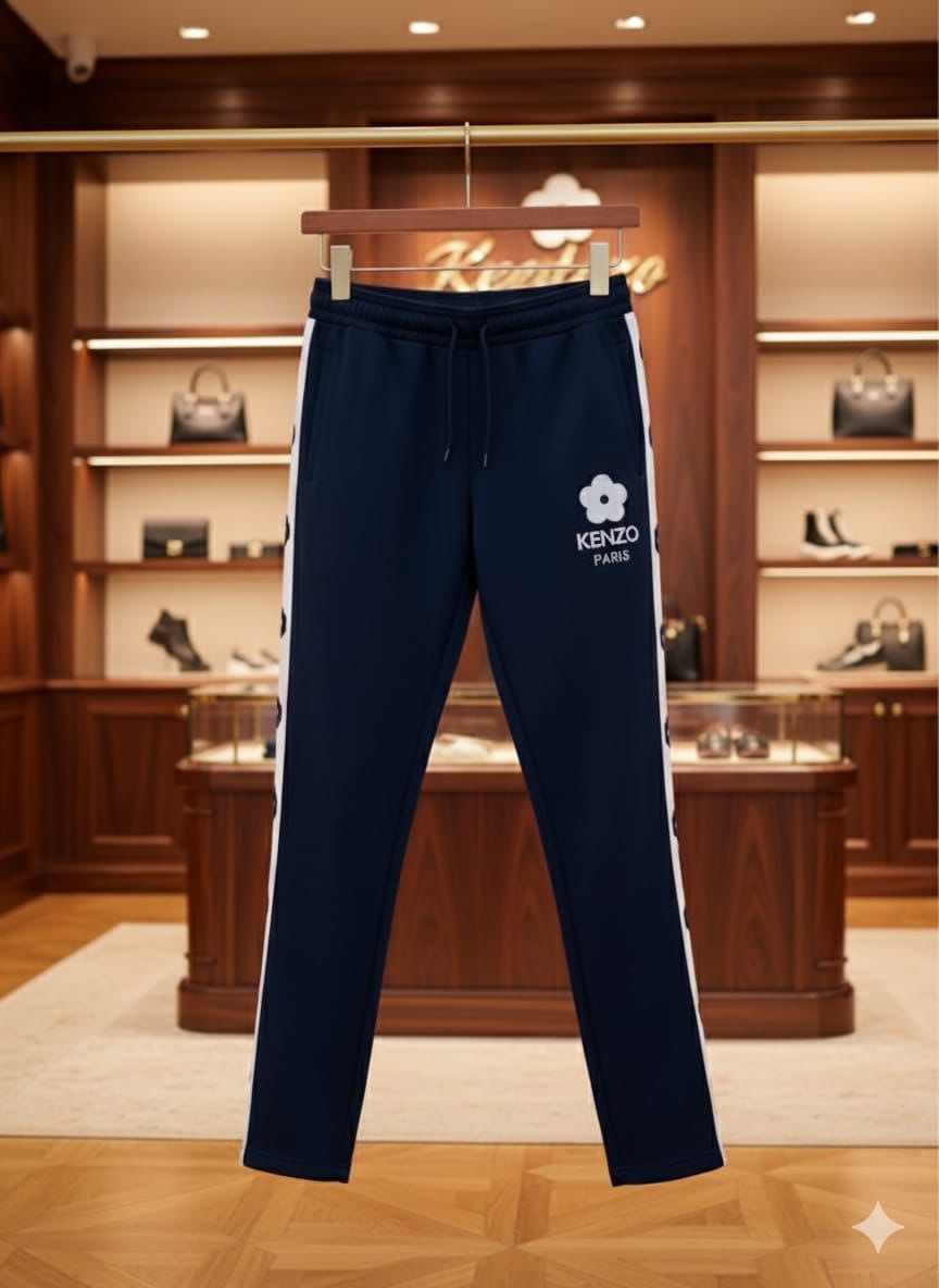 Kenzo Blue Premium Quality Winter Tracksuit-1