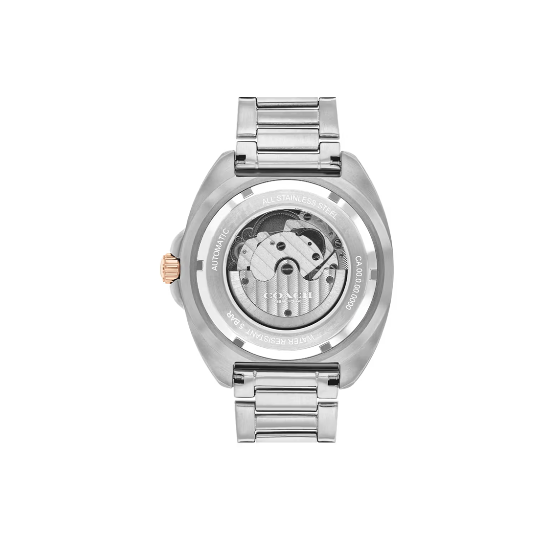 Coach Charter Dual-Tone Automatic Blue Dial Watch 14602729-2