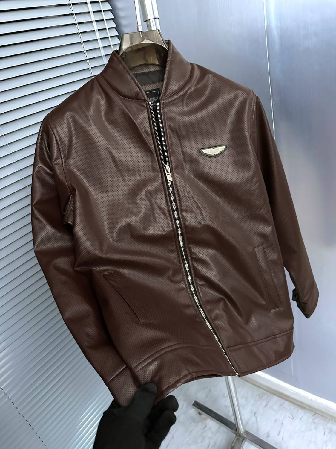 Hacket Brown Premium Quality Zipper-6