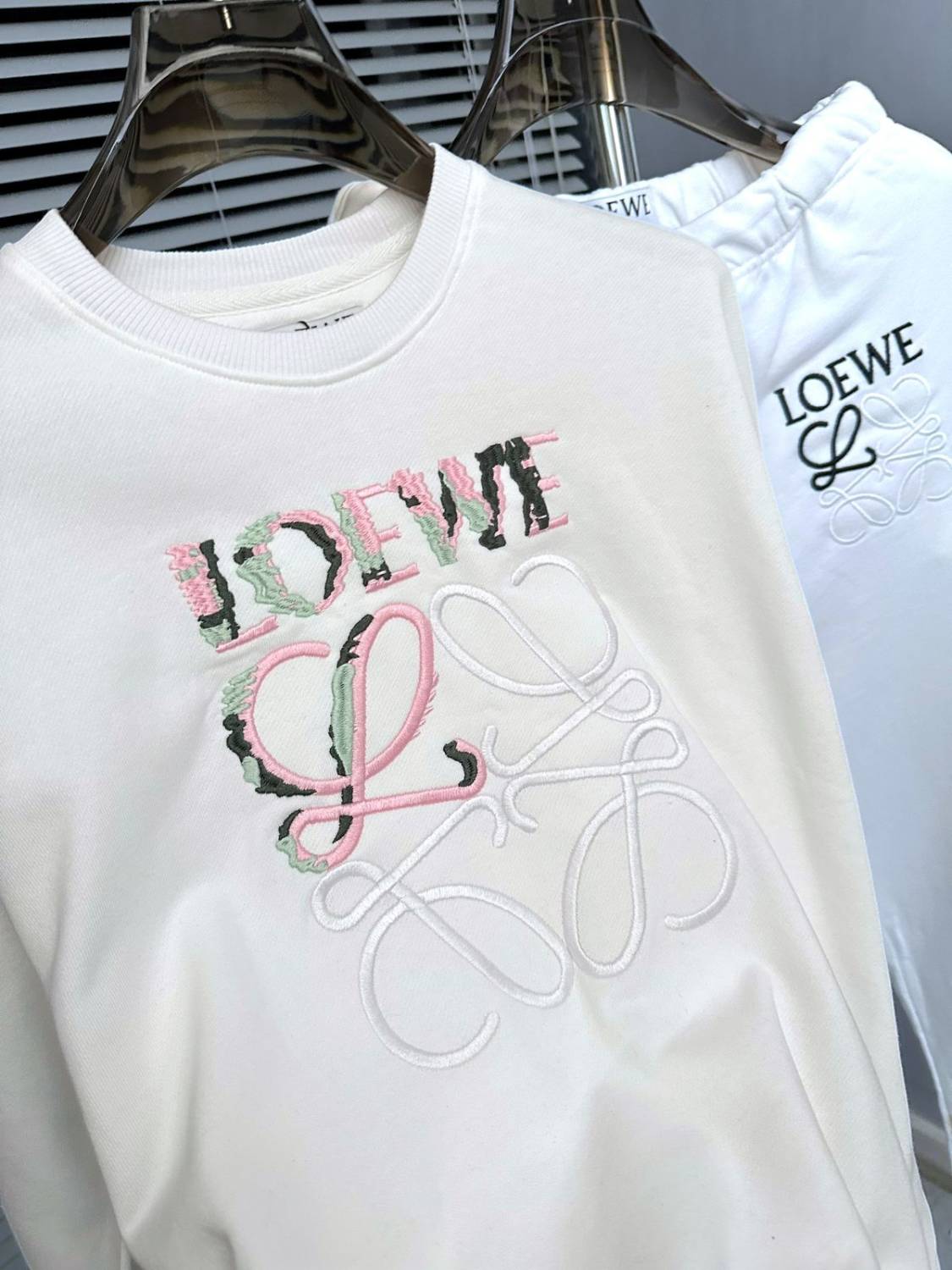 Loewe White Premium Quality Tracksuit-2