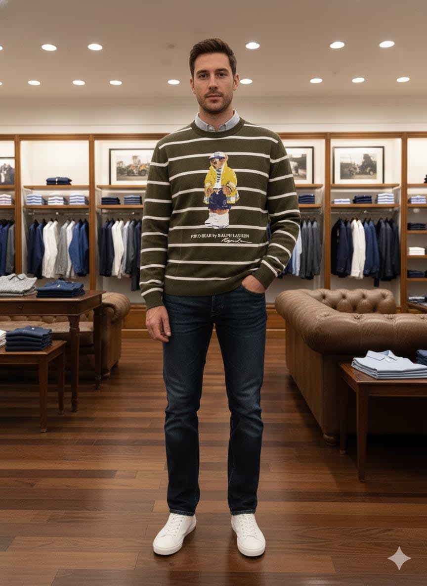 Ralph Lauren Green Premium Quality Pullover-0