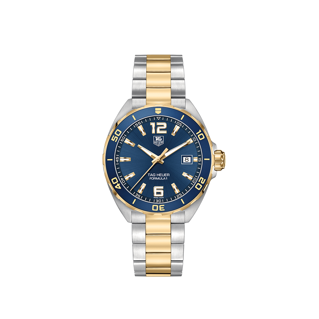 TAG Heuer Formula 1 Date Navy Blue Dial, Two-Tone Strap, 41 mm, Quartz Watch WAZ1120.BB0879-0