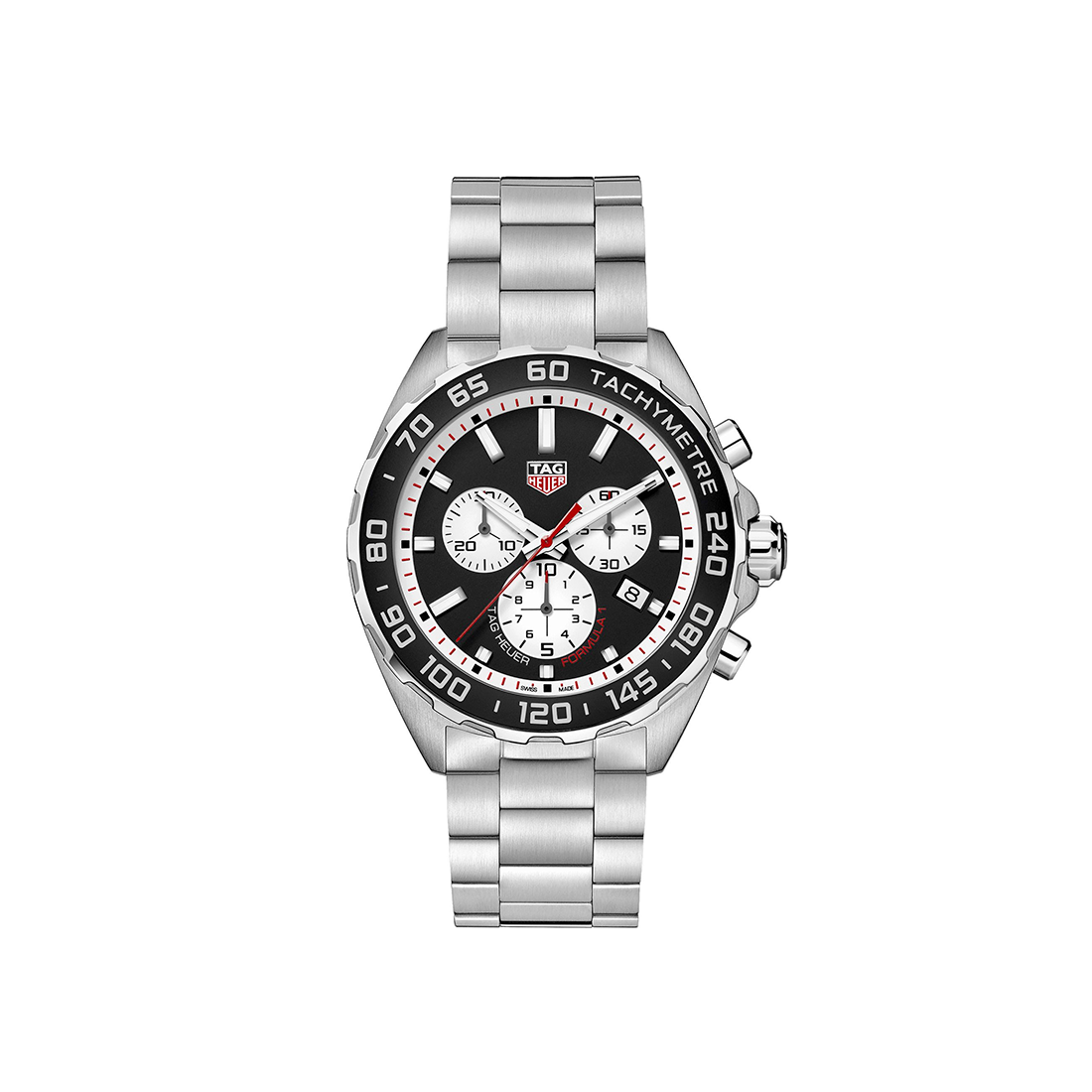 TAG Heuer Formula 1 Quartz Chronograph, 43 mm Black Dial Watch CAZ101E.BA0842-0