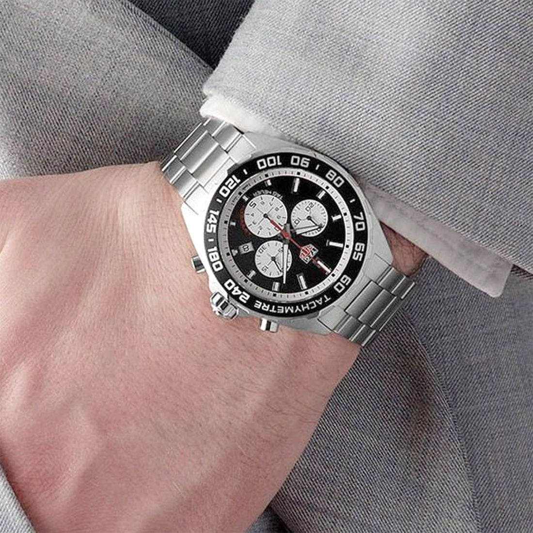 TAG Heuer Formula 1 Quartz Chronograph, 43 mm Black Dial Watch CAZ101E.BA0842-2