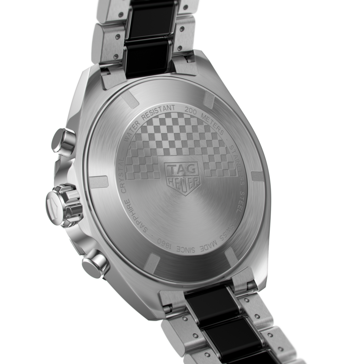 TAG Heuer Formula 1 Chronograph Quartz, 43 mm, Steel Strap, Black Dial Watch CAZ1011.BA0843-3