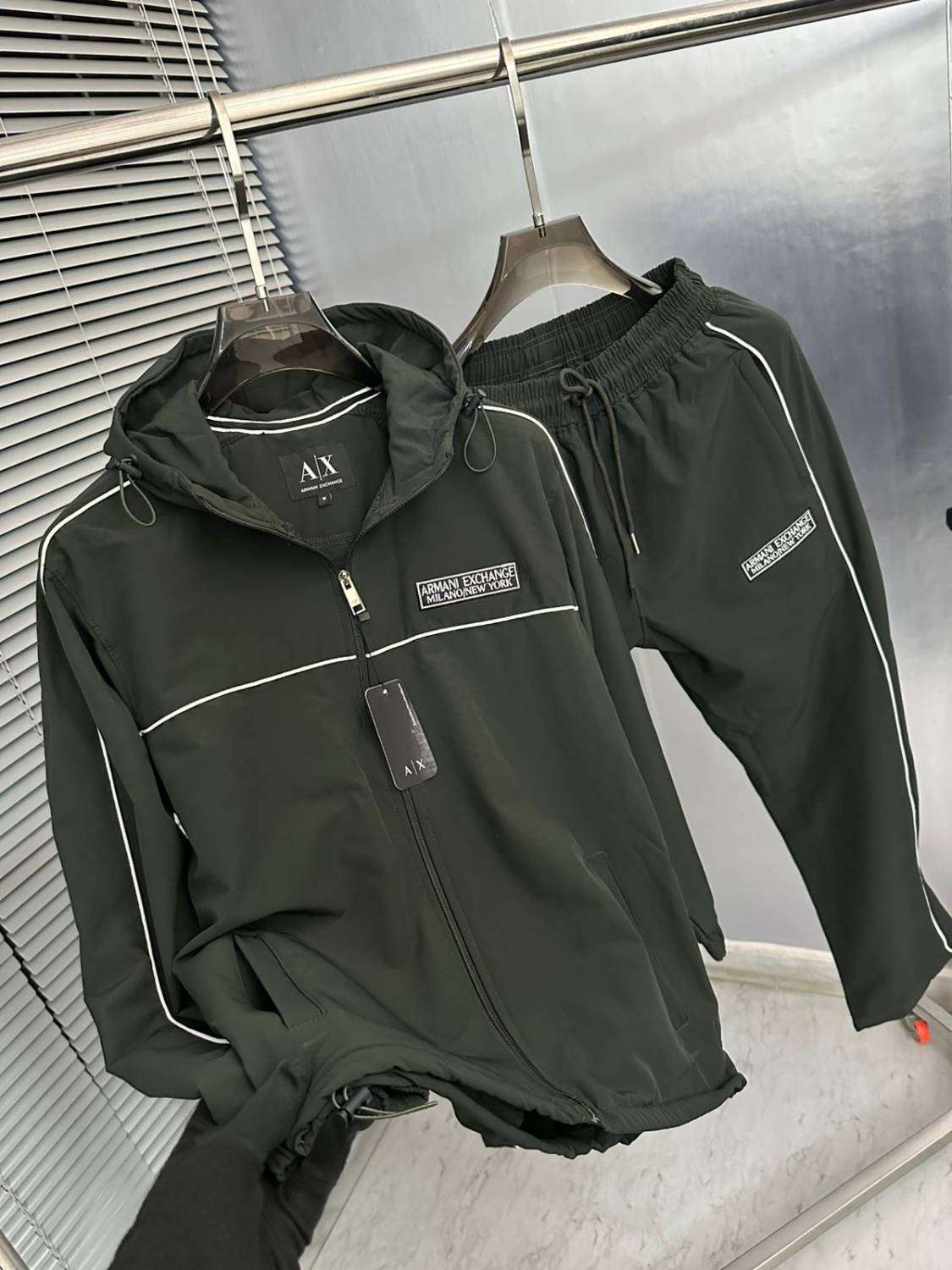 Armani Exchange Green Premium Quality Tracksuit-2