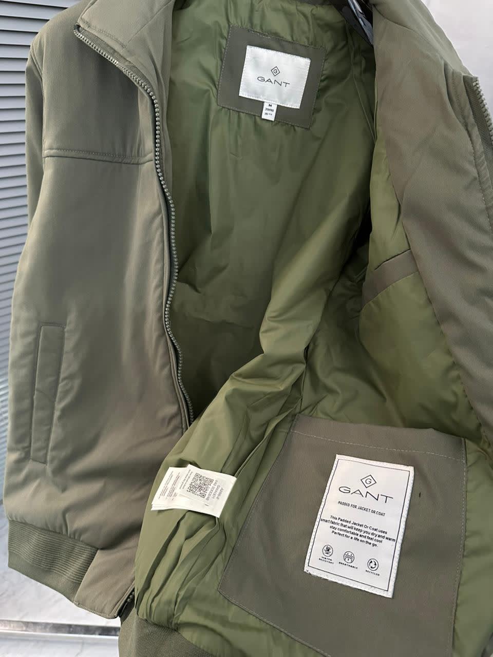 Gant Dark Green Premium Quality Imported Fabric Full Jacket-8