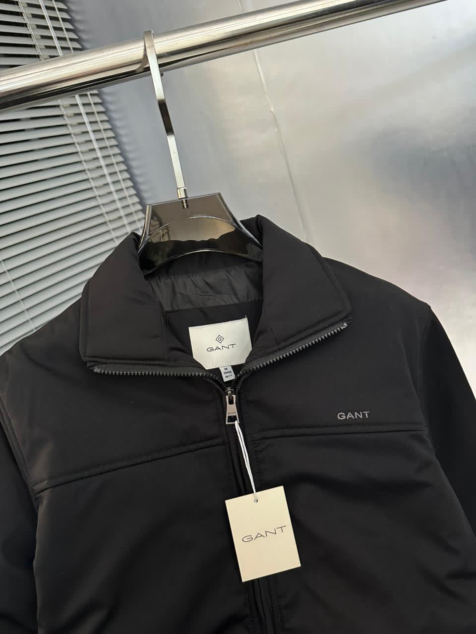 Gant Black Premium Quality Imported Fabric Full Jacket-5