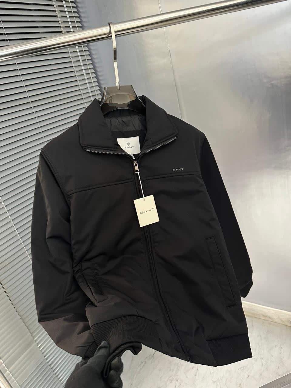 Gant Black Premium Quality Imported Fabric Full Jacket-3