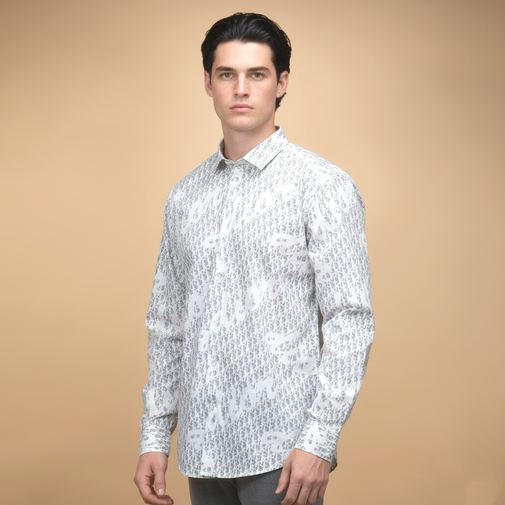 Dior White Premium Quality Shirt-0