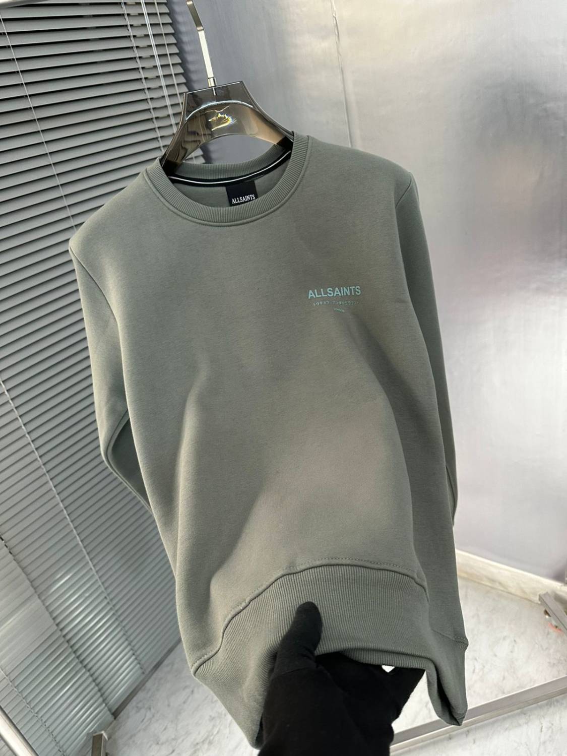 All Saint Green Premium Quality Sweatshirt-0