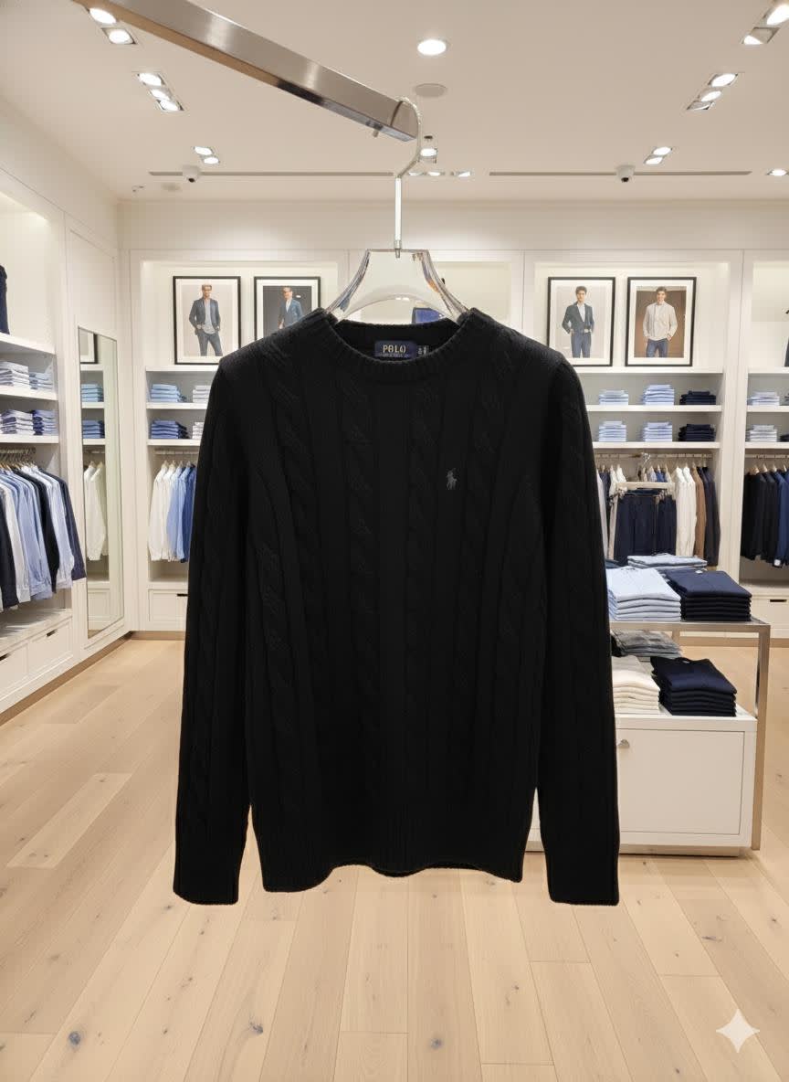 Ralph Lauren Black Premium Quality Sweatshirt-1