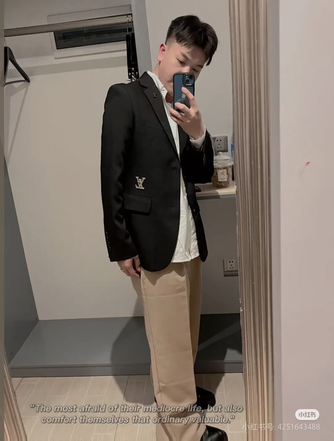 Louis Vuitton Black Premium Tuxedo Suit-10