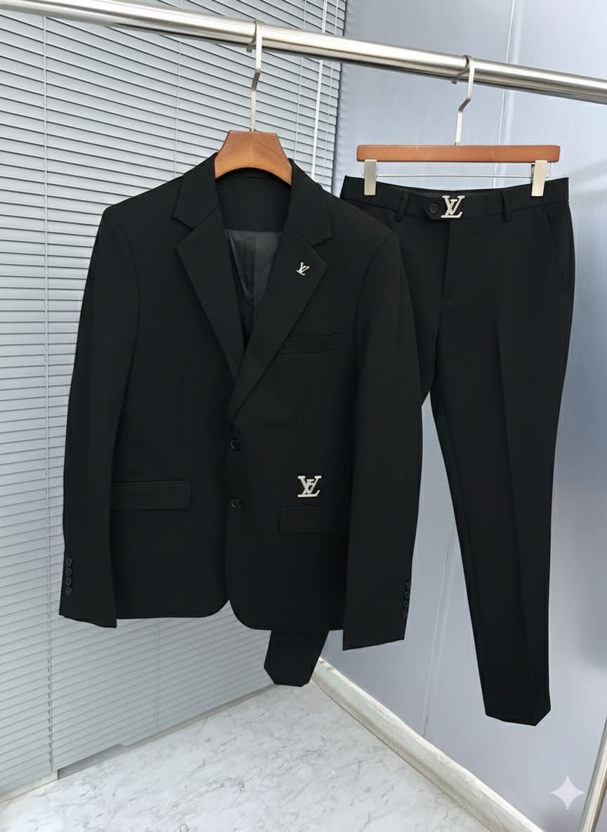 Louis Vuitton Black Premium Tuxedo Suit-8