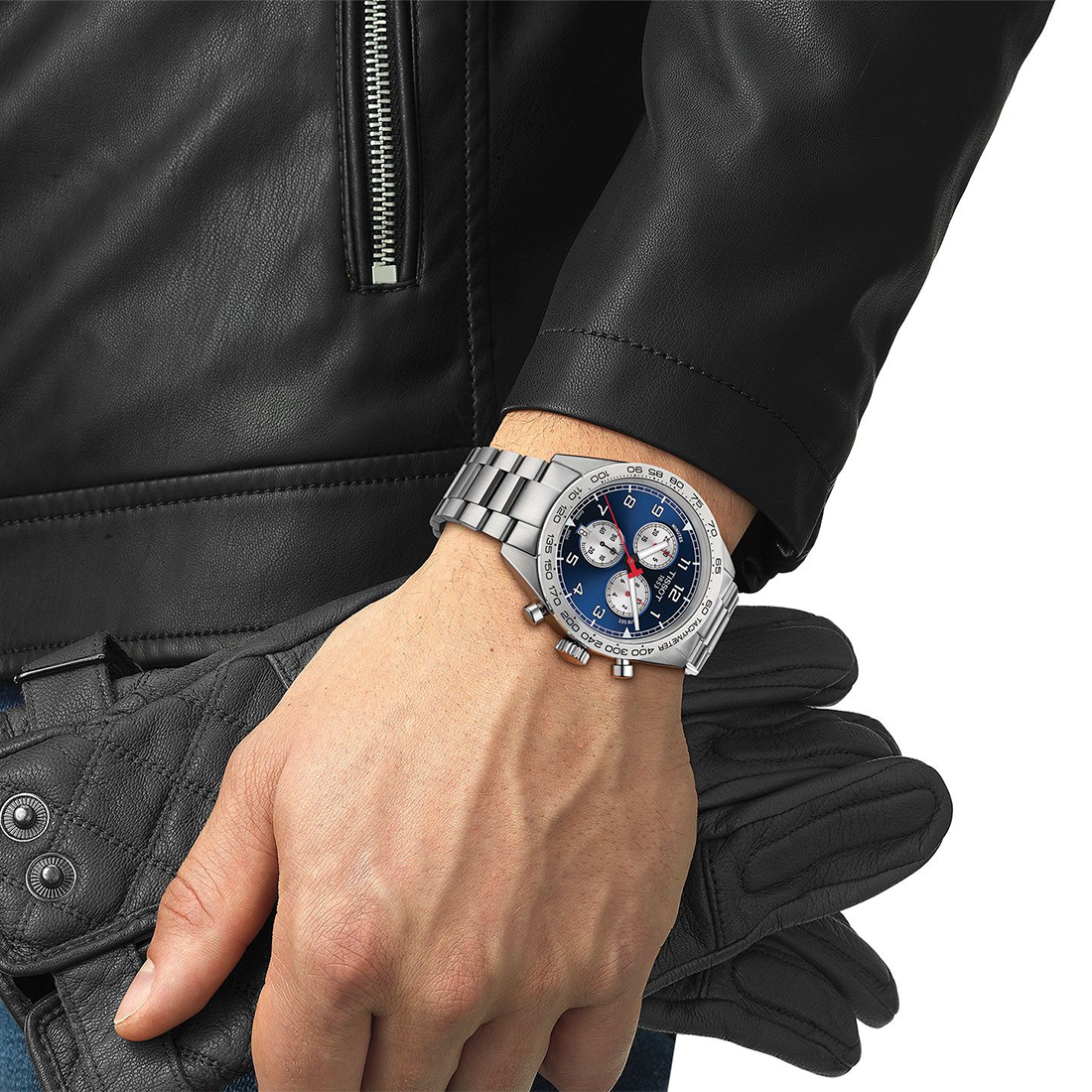 Tissot T-Sport PRS 516 Chronograph Blue Dial Watch T131.617.11.042.00-3