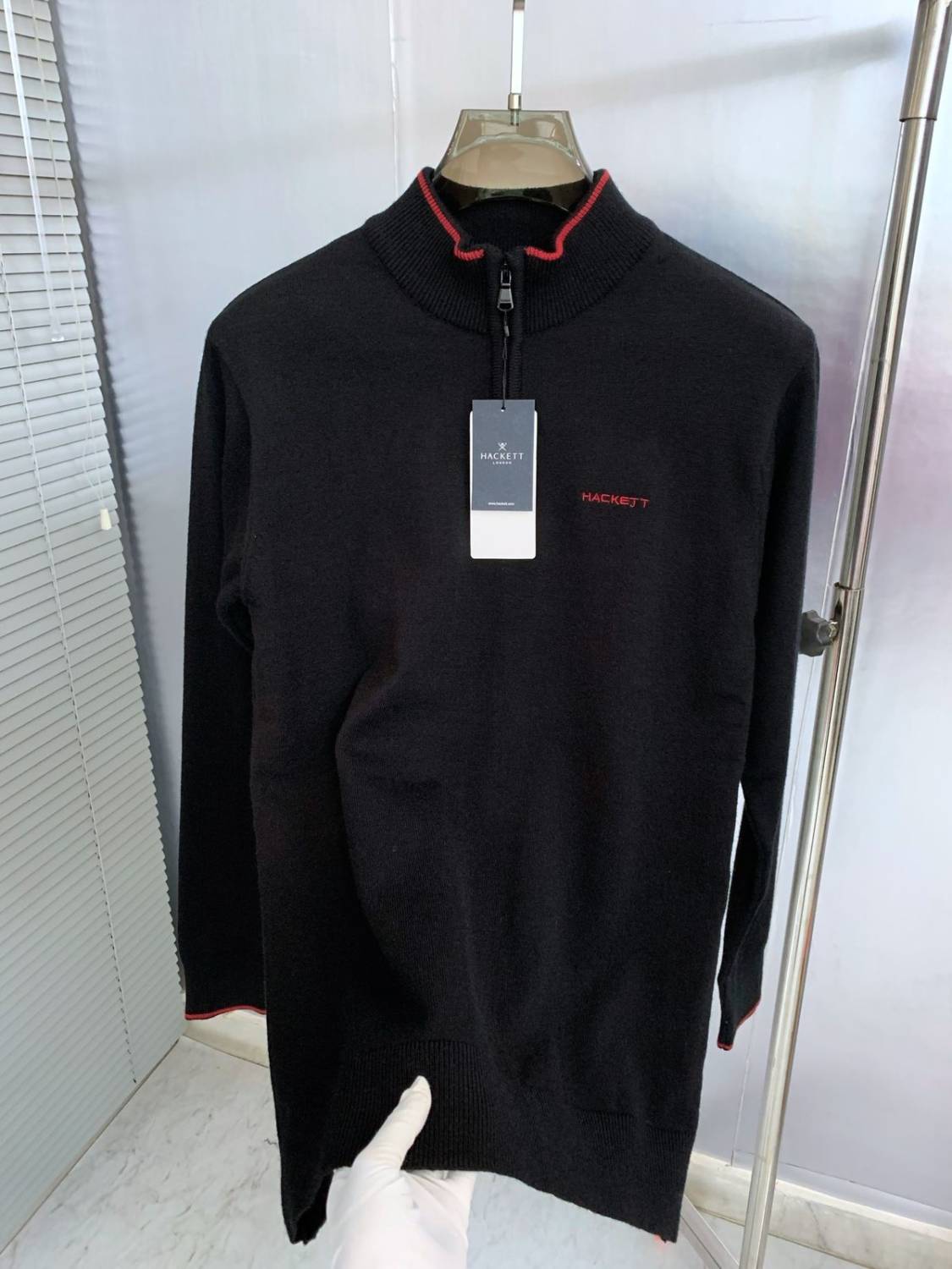 Hacket Black Authentic Quality Sweatshirts-1