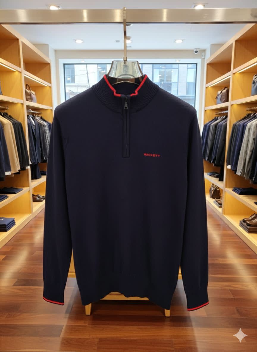 Hacket Blue Authentic Quality Sweatshirts-1