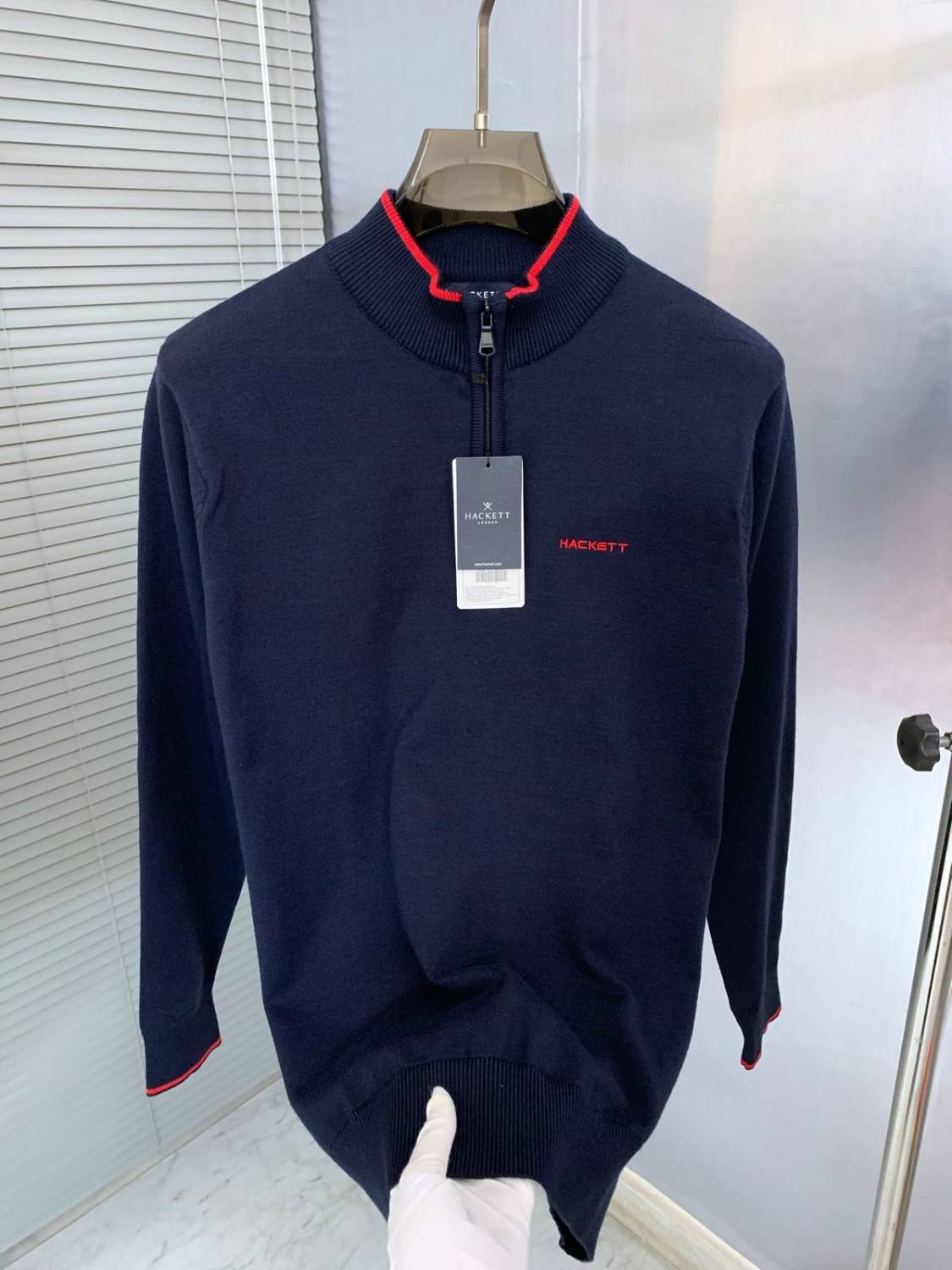 Hacket Blue Authentic Quality Sweatshirts-2