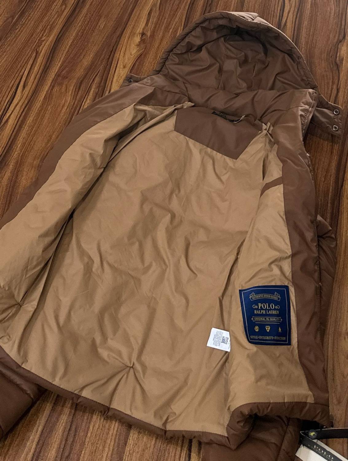 Ralph Lauren Dark Brown Premium Quality Puffer Jacket-3