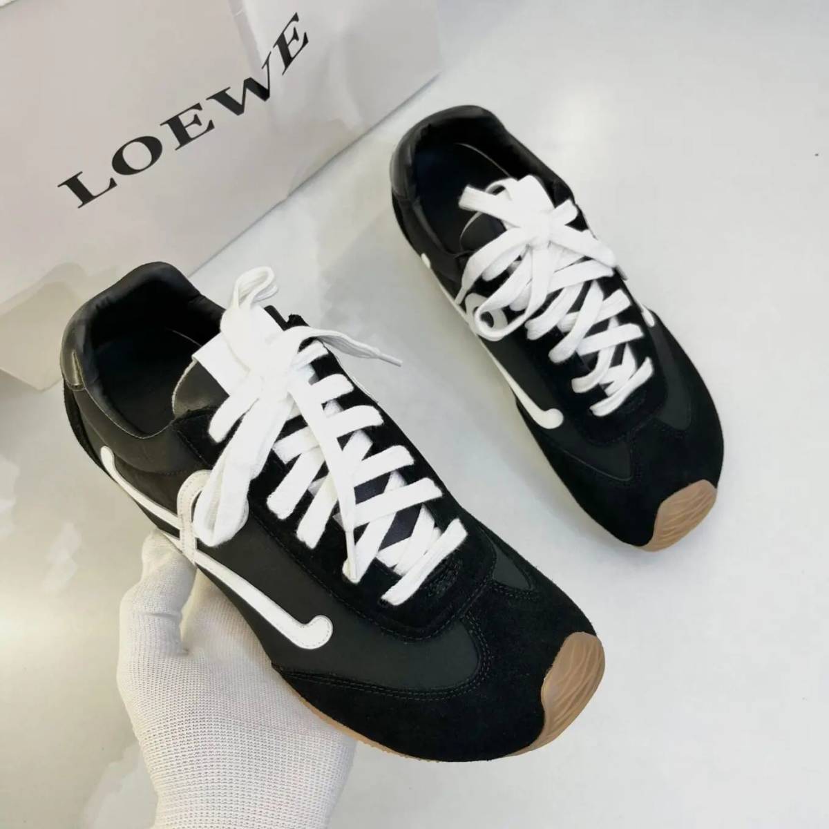 Loewe Black Premium Quality Sneakers-1