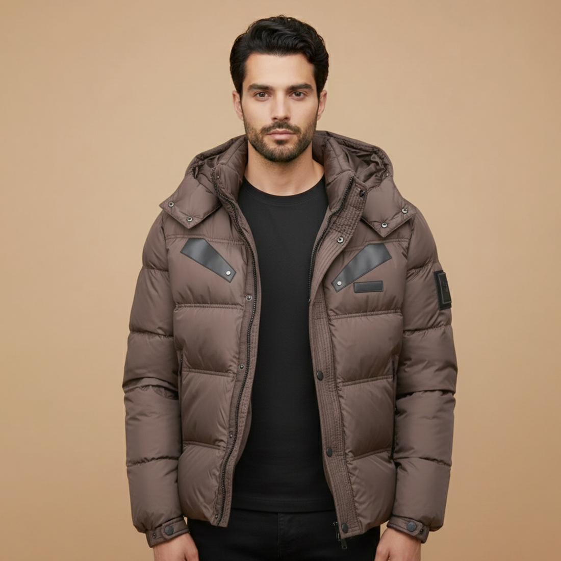 Fendi Brown Premium Quality Cotton Blend Jacket-0