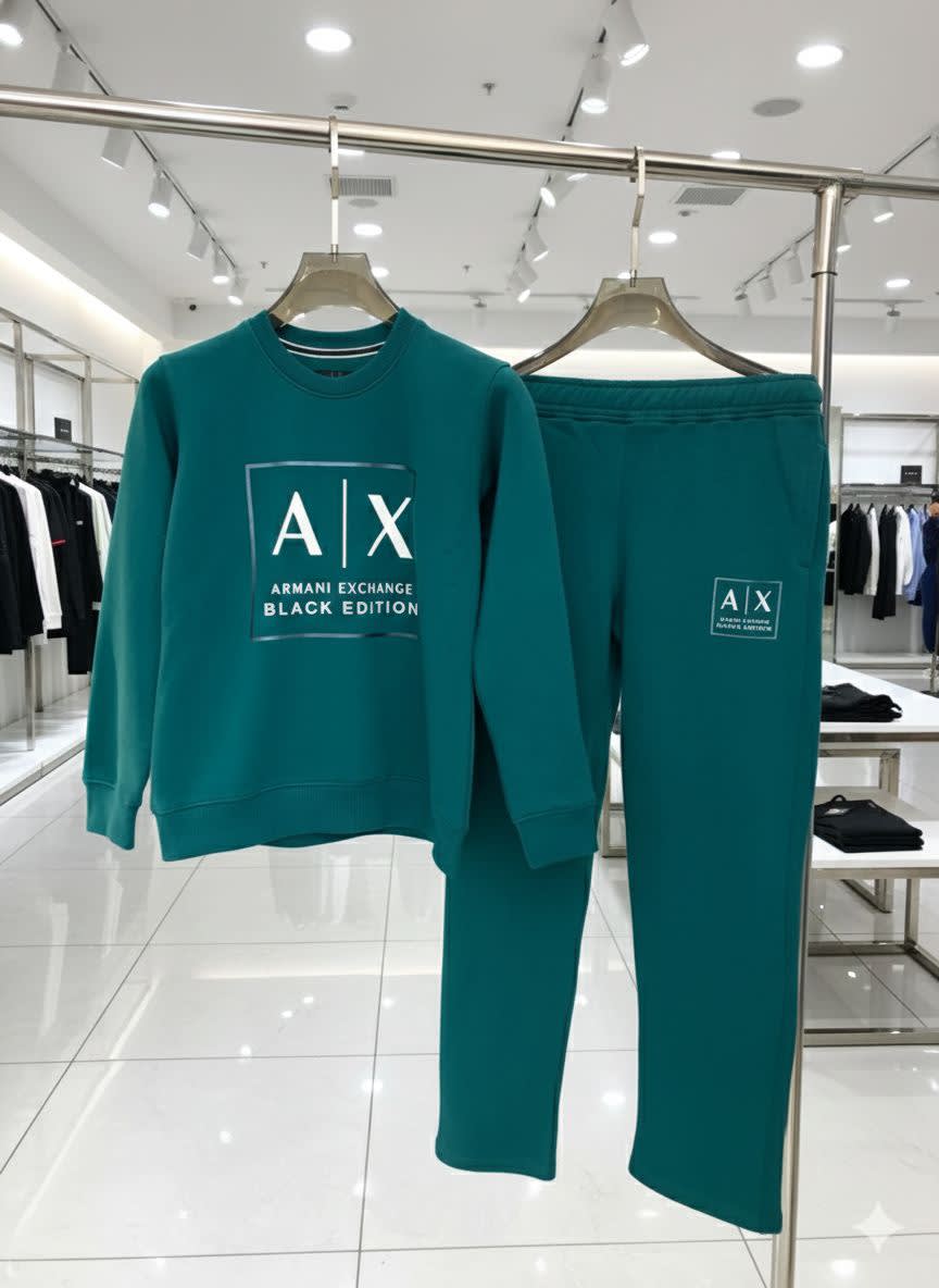 Armani Exchange Green Premium Quality Tracksuits-1